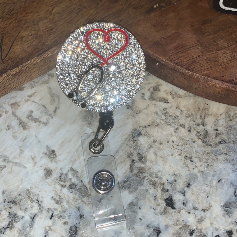 Stethoscope badge reel